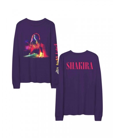 Shakira Don't Wait Up Longsleeve Shirt - Purple $6.45 Shirts